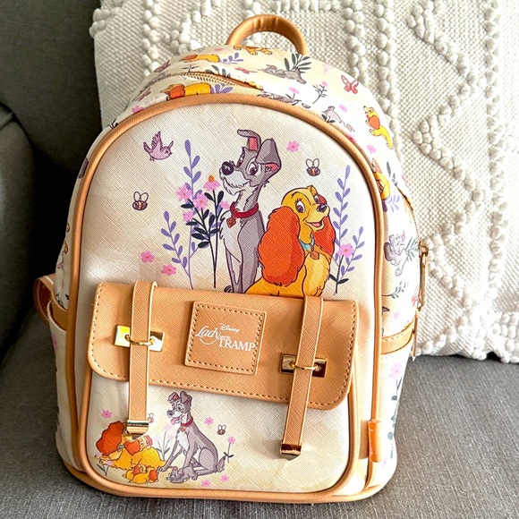 Disney Classics Lady and the Tramp Backpack - Picture 1 of 4